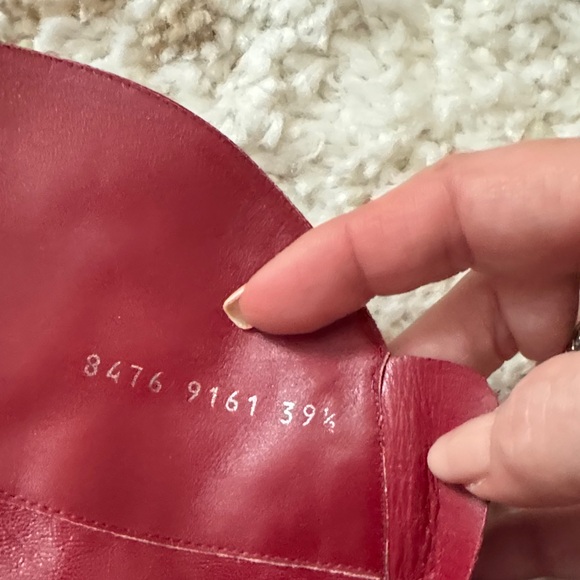 Sergio Rossi RED western  Heeled Boots - Picture 4 of 8